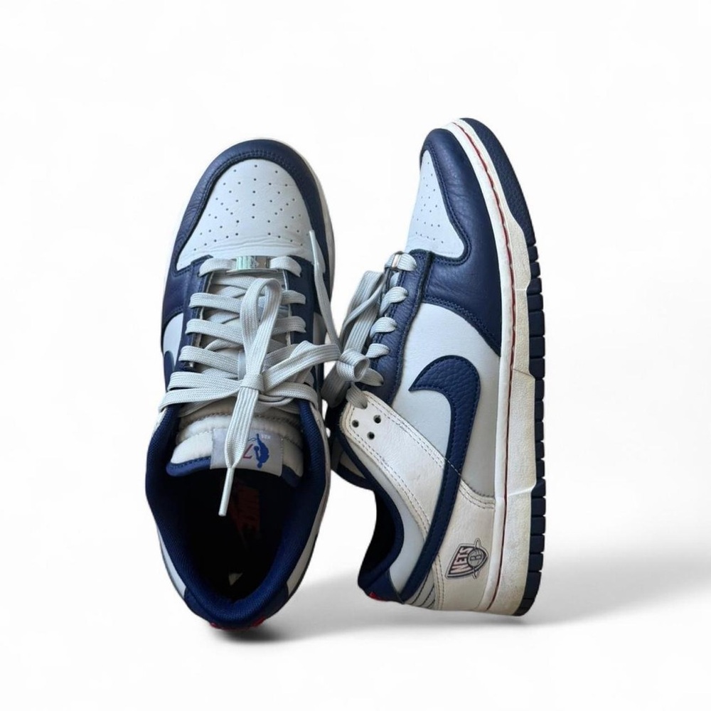 SOLD Nike Dunk Low Retro EMB in Gray and Blue